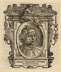 Portrait de Francesco Granacci, peintre italien de la Renaissance de Florence