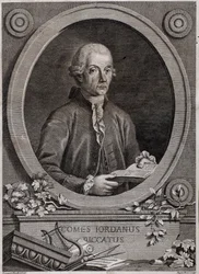 Portrait de Giordano (Jordan) Riccati (1709-1790) physicien, mathématicien et théoricien de la musique