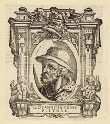 Portrait de Giovanni Nanni, peintre et architecte italien né à Udine