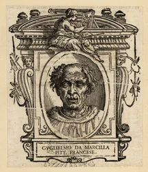 Portrait de Guillaume de Marcillat, peintre français et artiste de vitraux, vers 1470-1529