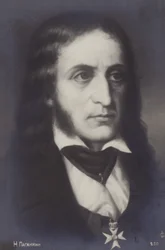 Portrait de Niccolo Paganini