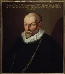 Portrait de Roland de Lassus (1532-1594) compositeur flamand