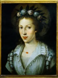 Portrait de Sainte Marie Madeleine de Pazzi