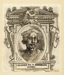 Portrait de Vincenzo Tamagni, peintre italien de la Renaissance