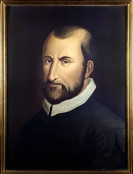 Portrait du compositeur italien Giovanni Pierluigi da Palestrina (1525-1594).
