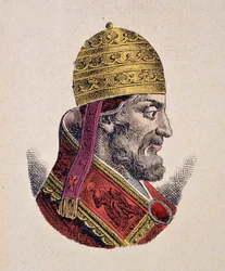 Portrait du Pape Adrien V (1276)