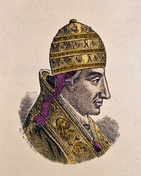 Portrait du Pape Benoît VII (974-983)