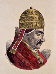 Portrait du Pape Benoît VI (973-974)