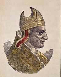 Portrait du Pape Boniface IV (608-615)