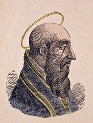 Portrait du Pape Félix Ier (Felice I) (269-274)