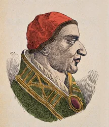 Portrait du pape Jean III (Giovanni ou Ioannes) (561-574)
