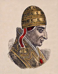 Portrait du pape Jean XIV (Giovanni, Ioannes) (983-984)