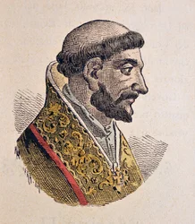 Portrait du Pape Jean XI (931-935)