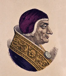Portrait du Pape Lucius II (1144-1145)