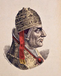 Portrait du Pape Nicolas IV (1288-1292)