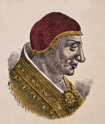 Portrait du pape Serge II