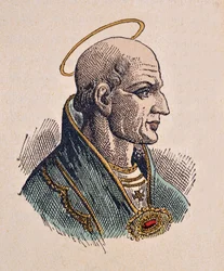 Portrait du Pape Simplice (468-483)