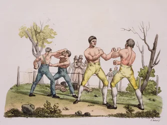 Pugilistes, planche 31 de l