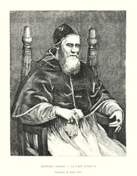 Raphael Sanzio, Le Pape Jules II, collection du Palais Pitti