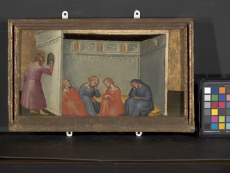 Scène de la légende de Saint Nicolas