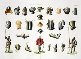 Pièces séparées de l