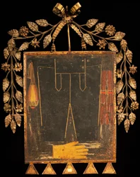 Enseigne pour une boutique de cuir, vers 1750, Italie