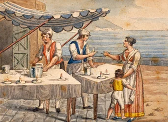 Vendeurs de sorbet, Italie