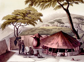Côte sud-est : population noire, années 1820-30
