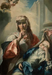 Sainte Anne et la jeune Vierge