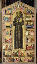 Saint François et scènes de sa vie, chapelle Bardi