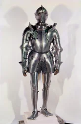 Armure supposée avoir appartenu au Chevalier Bayard (1475-1524), vers 1510 (métal)
