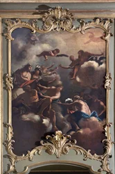 Le Conseil des Dieux : Zeus sur l