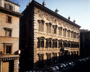 Le Palais Madame à Rome.