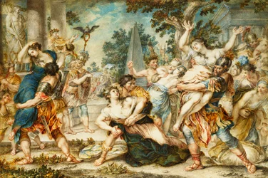 Le viol des Sabines, vers 1700