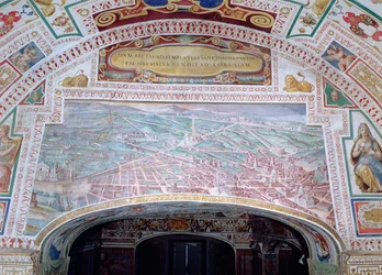 Les routes de Rome, sous le règne du pape Sixte V