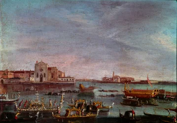 La régate sur le Grand Canal à Venise