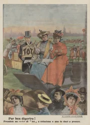 Bien digérer (litho couleur)