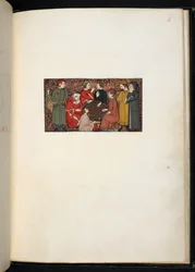 Traité sur les vices et les vertus Add MS 27695 f.12r, vers 1330-40