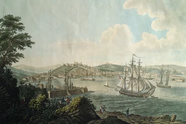 Ville de Trieste et son port franc, Italie