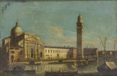 Venise, San Pietro in Castello (huile sur toile)