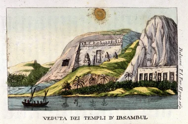 Vue du temple d