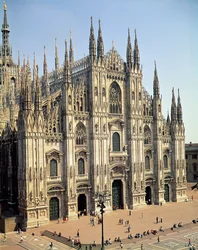 Vue de la façade, commencée en 1386