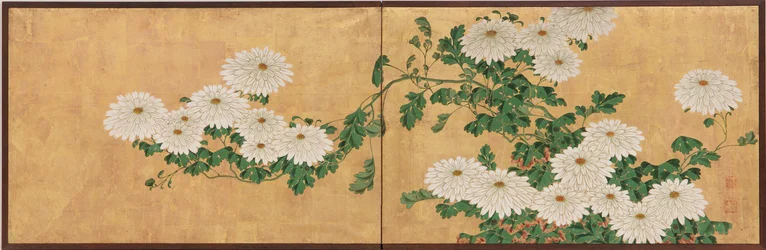 Chrysanthèmes, période Edo