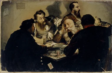 Les Tricheurs, 1870s