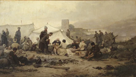 Poste de secours, 1893