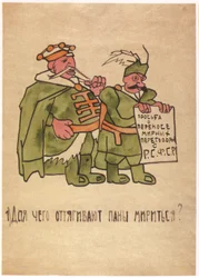 Pourquoi la noblesse polonaise traîne-t-elle les pourparlers de paix, 1920