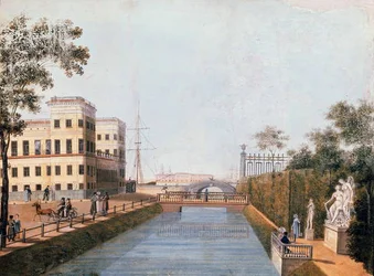 Vue de Saint-Pétersbourg, 1839