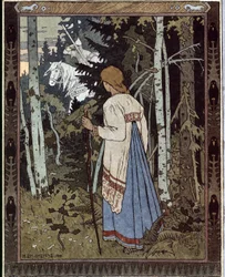 Vassilissa la tres belle et le cavalier blanc