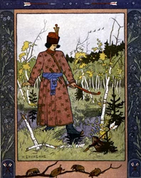 Conte russe "La princesse grenouille", ill. par Bilibin