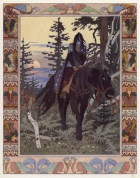Illustration pour Vassilisa la Belle